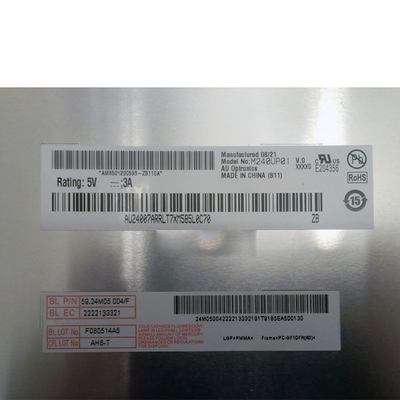 Conector de 70 pinos de superfície antiofuscante da tela de exposição de AUO M240UP01 V0 LCD