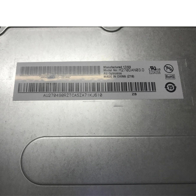 Conector de pinos do quadrilátero HD 108PPI 70 da tela 2560x1440 do portátil de AUO M270DAN03.0 LCD