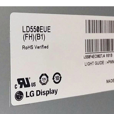 Painel de LVDS LD550EUE-FHB1 LCD 55 polegadas para o Signage do LCD Digital