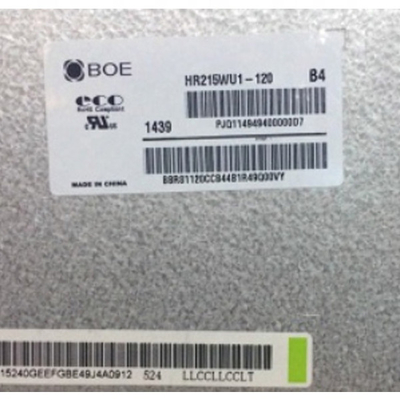 HR215WU1-120 21,5 painel de exposição 60Hz do LCD LVDS da polegada