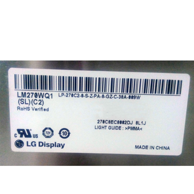 LM270WQ1-SLC2 LG painel do monitor da tevê do LCD de 27,0 polegadas