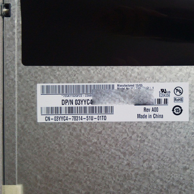 AUO M170ETN01.1 a exposição 30 do LCD de 17 polegadas fixa o conector SXGA 96PPI de LVDS
