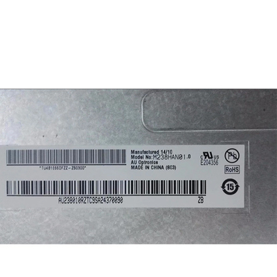 Tela completa da resistência da relação do RGB da paisagem do ângulo de visão M238HAN01.0 monitor desktop lcd 1920*1080 de 23,8 polegadas