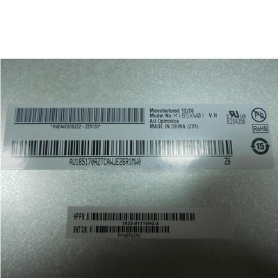 AUO M185XW01 VH 1366X768 TN, módulo normalmente branco, transmissivo da exposição do lcd do monitor de 18,5 polegadas