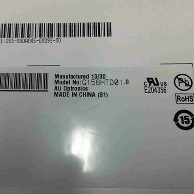 Conector de pinos industrial do painel LCD G156HTD01.0 1920x1080 FHD 141PPI 40 de AUO 15,6”