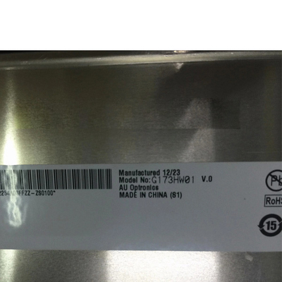 17,3 revestimento duro LVDS do LCD do caderno da polegada da relação lustrosa do painel G173HW01 V0
