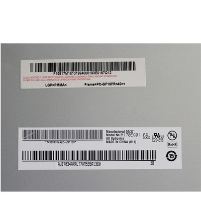 Listra vertical do RGB 1280×1024 SXGA 96PPI RGB da tela do portátil de AUO M170EG01 VG LCD
