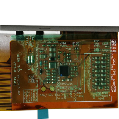 5,0 painel da tela de exposição da polegada 800 (RGB) ×480 LCD para G050VTN01.1