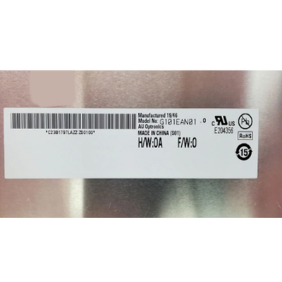 10,1 substituição da visualização ótica de painel LCD da polegada 800×1280 G101EAN01.0