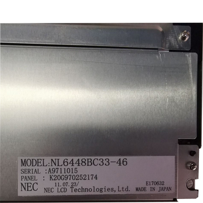 NL6448BC33-46 módulo 640 (RGB) ×480 do LCD de 10,4 polegadas apropriado para a exposição industrial