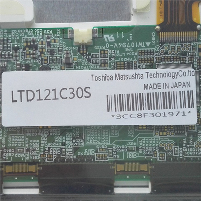 LTD121C30S 12.1inch; Visualização ótica de painel LCD do tela LTD121C30S de 640*480 LCD
