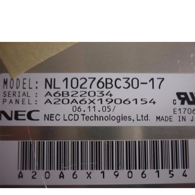 NL10276BC30-17 tela do NEC 15 inch1024*768 LCD