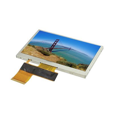 4,3 tela de exposição TCG043WQLBAANN-GN50 de TFT LCD da relação da polegada 480×272 RGB