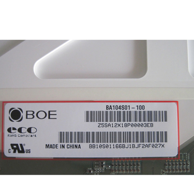 Exposição da polegada BA104S01-100 800×600 BOE do módulo 10,4 de TFT LCD da indústria