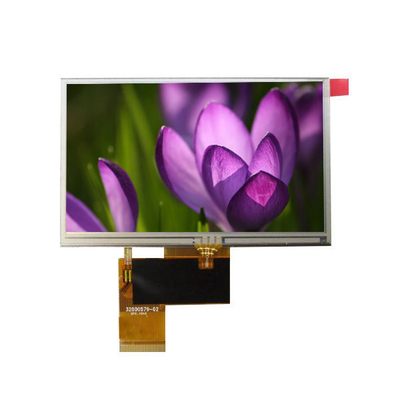 Painel AT050TN43 V1 800x480 da visualização ótica de painel LCD de 5 polegadas para produtos industriais