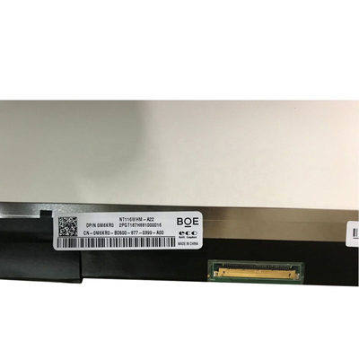 11,6 painel LCD NT116WHM-A22 do portátil do EDP HD dos pinos da polegada 30 para Dell