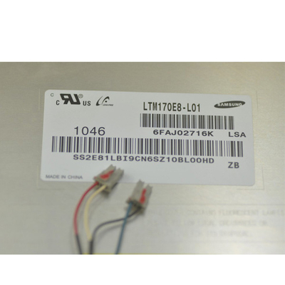 17,0 tela do Pin LVDS TFT LCD da polegada 30 para o painel de exposição de SAMSUNG LTM170E8-L01