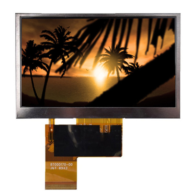 Painel da visualização ótica de painel LCD de TIANMA TM043NBH02 4,3 polegadas para o equipamento industrial