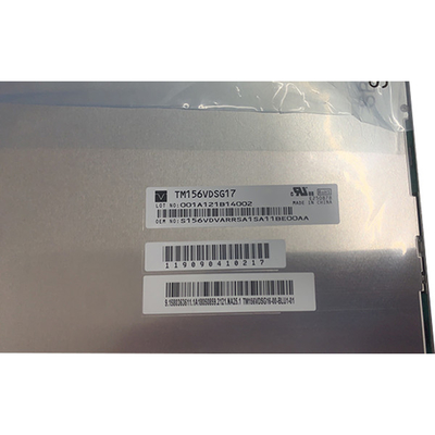 Os pinos da exposição TM156VDSG17 LVDS 30 de TFT LCD de 15,6 polegadas conectam RGB 1920X1080 para industrial