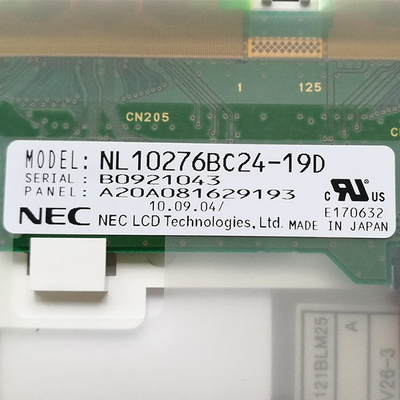 12,1 NEC do Pin RGB 1024X768 NL10276BC24-19D do painel 30 de TFT LCD da polegada