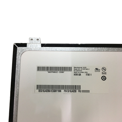 Painel de TFT dos pinos do EDP 30 da exposição do portátil do LCD da polegada 1366 * 768 de B140XTN03.9 AUO LCD 14