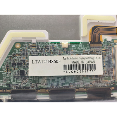 12,1 exposição da tela LTA121B860F LCD da polegada 82ppi lcd para o controle industrial