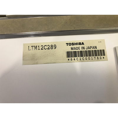 12,1 tela da tela LTM12C289 800 (RGB) ×600 TFT LCD da polegada 82ppi lcd