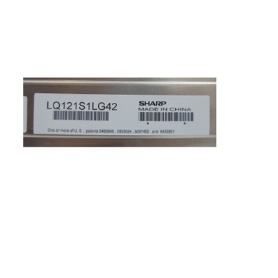 12,1 substituição da tela de exposição da tela LQ121S1LG42 da polegada 82ppi lcd