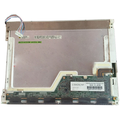 CCFL 12,1 listra vertical LTD121C31F do painel 800×600 RGB do LCD da polegada