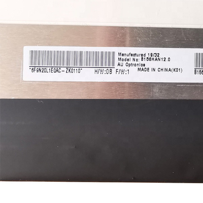 AUO Painel LCD de 15,6 polegadas com faixa vertical B156HAN12.0 1920*1080 141PPI