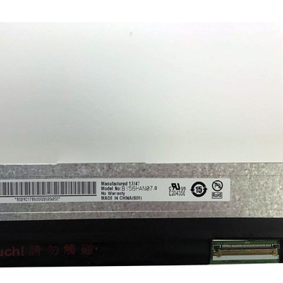 AUO Painel LCD de 15,6 polegadas com faixa vertical B156HAN07.0 1920*1080 141PPI
