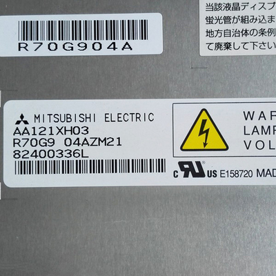 AA121XH03 Original 12,1 polegadas CCFL TFT painel LCD industrial 105ppi Tela LCD Compatível com RoHS