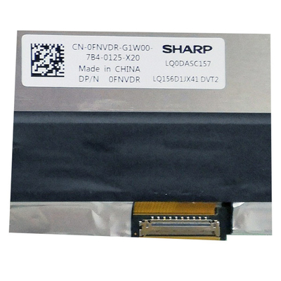 Faixa vertical nítida Painel LCD de 15,6 polegadas LQ156D1JX41 3840*2160 Tela LCD de 400 cd/m