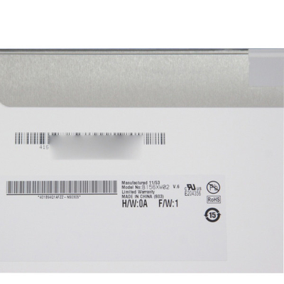 AUO B156XW02 V6 15,6 polegadas Painel LCD para laptop 1366*768 WXGA 100PPI LVDS 40 pinos