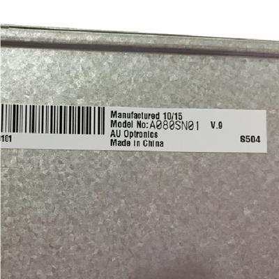 PAINEL LCD da listra vertical A080SN01 V9 800*600 do RGB