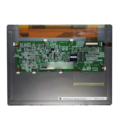 7,5 módulo industrial original TCG075VGLDA-G50 da visualização ótica de painel LCD da polegada 640*480