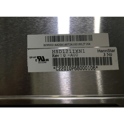HannStar original módulo HSD121IXN1-A00 da visualização ótica de painel LCD de 12,1 polegadas