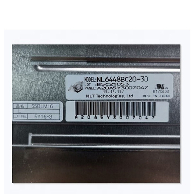 Módulo novo da visualização ótica de painel LCD da polegada NL6448BC20-30 do original 6,5 para o equipamento industrial