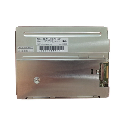NL6448BC20-30F 6,5 exposição industrial de TFT 640*480 LVDS 20pin LCD da polegada para o NEC