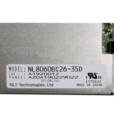 NL8060BC26-35D 10,4 tela de exposição do módulo 800*600 lcd da tela do lcd da polegada
