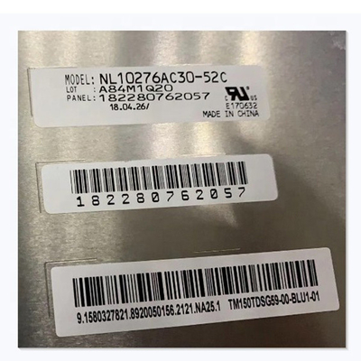 Original de NL10276AC30-52C visualização ótica de painel LCD de 15,0 polegadas para o equipamento industrial