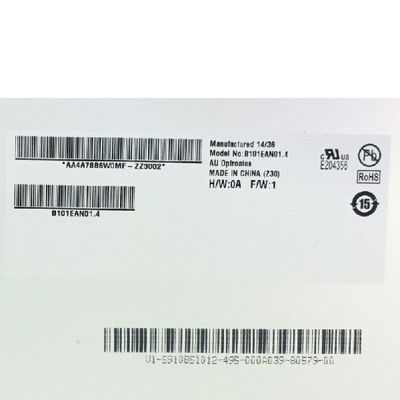 10,1 polegadas 1280x800 B101EAN01.4 para a visualização ótica da tabuleta