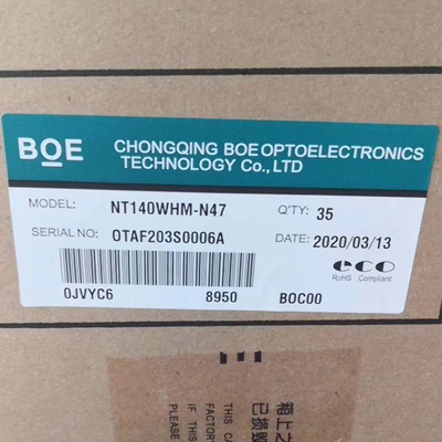 O portátil magro da tela do diodo emissor de luz de 40 pinos de 14,0 polegadas NT140WHM-N47 indica monitores do LCD