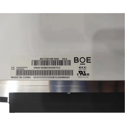 o portátil de 13,3 polegadas conduziu a tela ips indica NV133FHM-N46 para Lenovo 5D10V07219