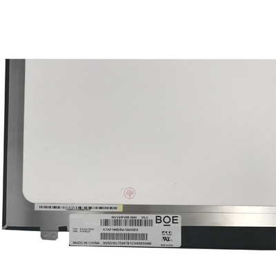 O portátil LCD de 14,0 IPS da polegada indica o painel do resíduo metálico FHD 1920*1080 da tela NV140FHM-N43