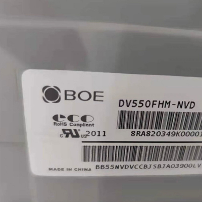 Monitor de exposição de emenda da tela 0.9mm Lcd da montagem original da parede da polegada DV550FHM-NVD 1920*1080 de BOE 55,0