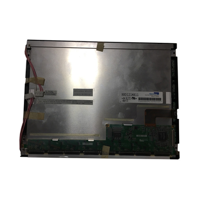 visualização ótica de painel LCD HSD121MS11-A de 12,1 polegadas para o painel industrial do lcd