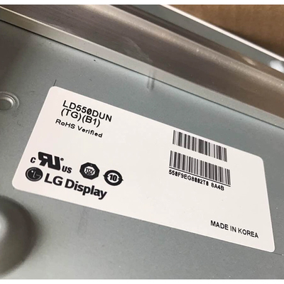 Parede de vídeo externa de 55 polegadas Painel LCD de moldura de 3,8 mm LD550DUN-TGB1 para monitor LG