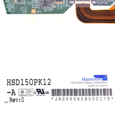 Portátil do LCD da fonte luminosa de CCFL visualização a cor 262K para HannStar