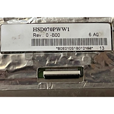Módulo original HSD070PWW1-B00 da visualização ótica de painel LCD da polegada 1280*800 IPS de HannStar 7,0